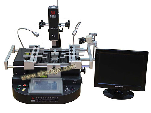 BGA rework station DH-A1L-C with HD camera and monitor screen 15'' 